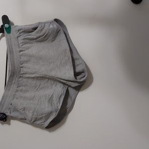 Free people movement grey shorts